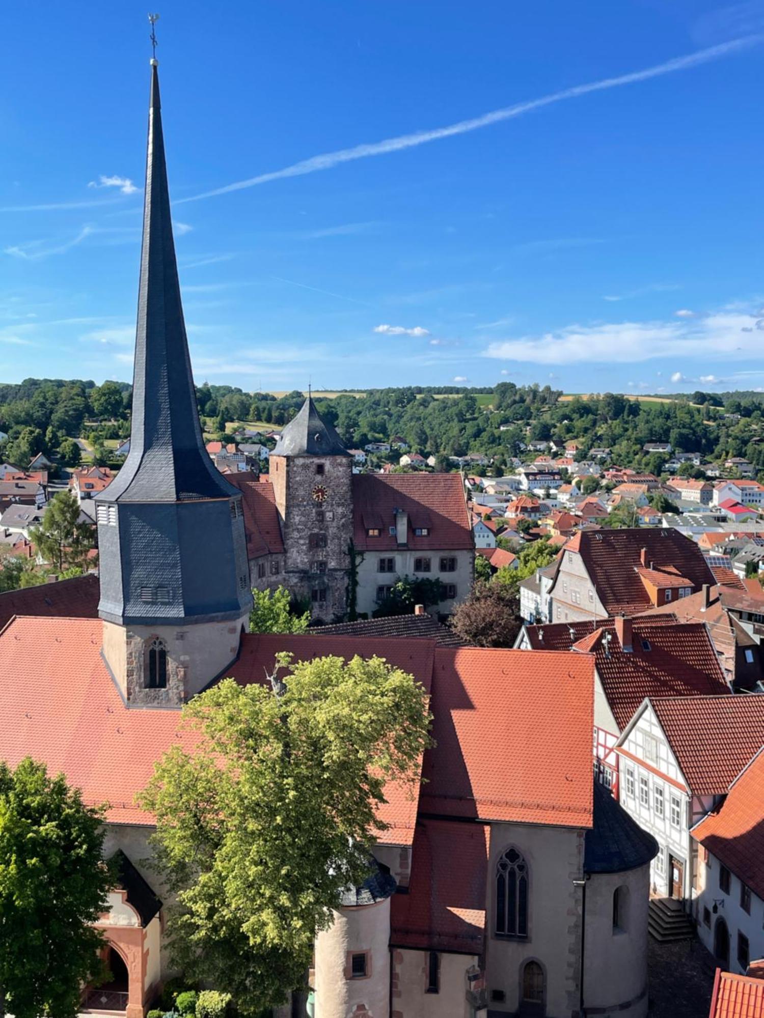 Naturnahe Unterkunft In Der Burgenstadt Schlitz Eksteriør billede